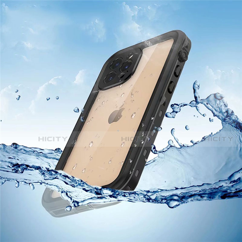 Funda Impermeable Bumper Silicona y Plastico Waterproof Carcasa 360 Grados para Apple iPhone 12 Pro