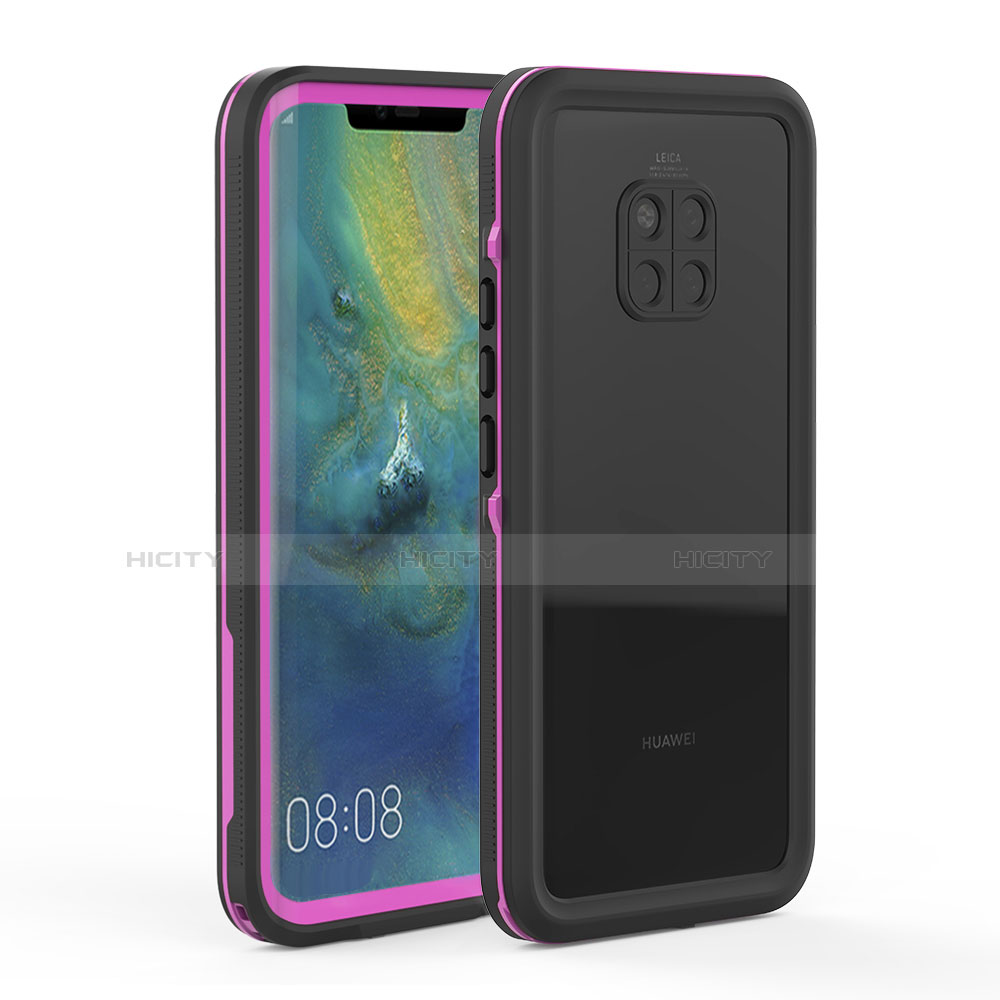 Funda Impermeable Bumper Silicona y Plastico Waterproof Carcasa 360 Grados para Huawei Mate 20 Pro