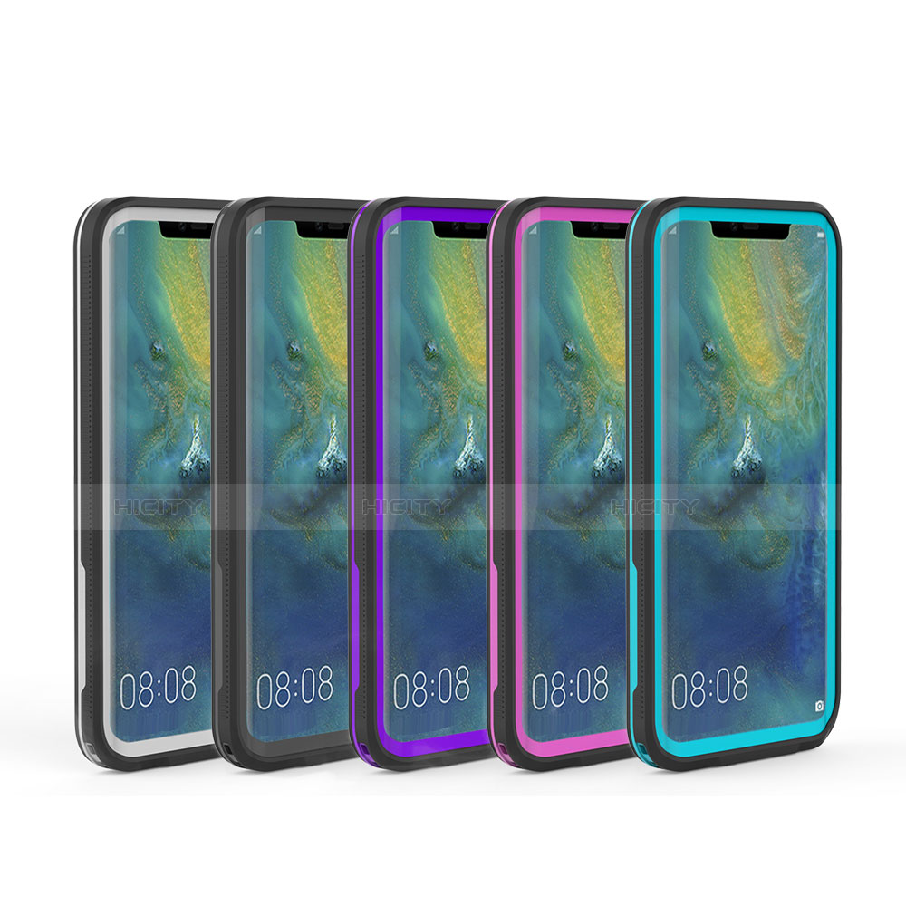 Funda Impermeable Bumper Silicona y Plastico Waterproof Carcasa 360 Grados para Huawei Mate 20 Pro