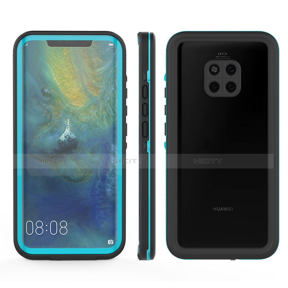 Funda Impermeable Bumper Silicona y Plastico Waterproof Carcasa 360 Grados para Huawei Mate 20 Pro