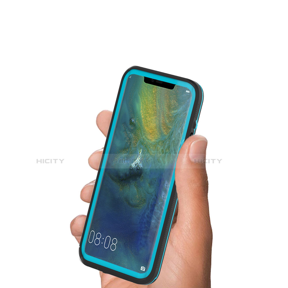 Funda Impermeable Bumper Silicona y Plastico Waterproof Carcasa 360 Grados para Huawei Mate 20 Pro