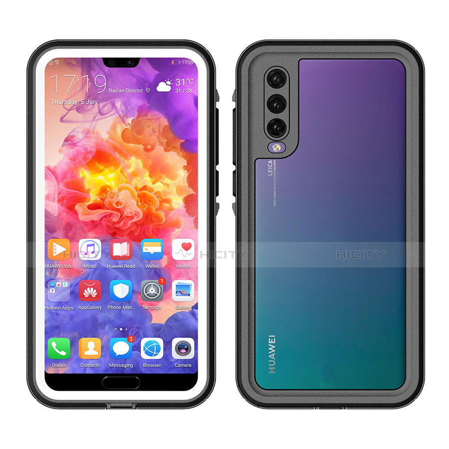 Funda Impermeable Bumper Silicona y Plastico Waterproof Carcasa 360 Grados para Huawei P20 Pro