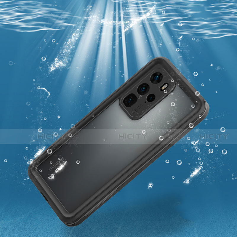 Funda Impermeable Bumper Silicona y Plastico Waterproof Carcasa 360 Grados para Huawei P40 Pro