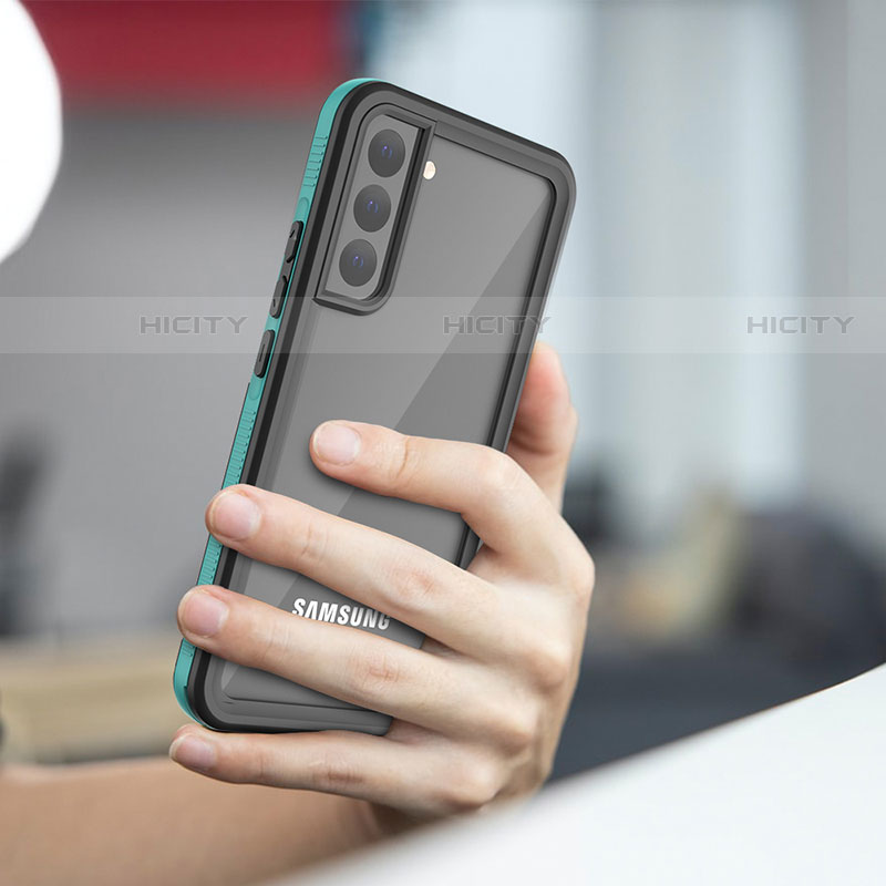 Funda Impermeable Bumper Silicona y Plastico Waterproof Carcasa 360 Grados para Samsung Galaxy S21 Plus 5G