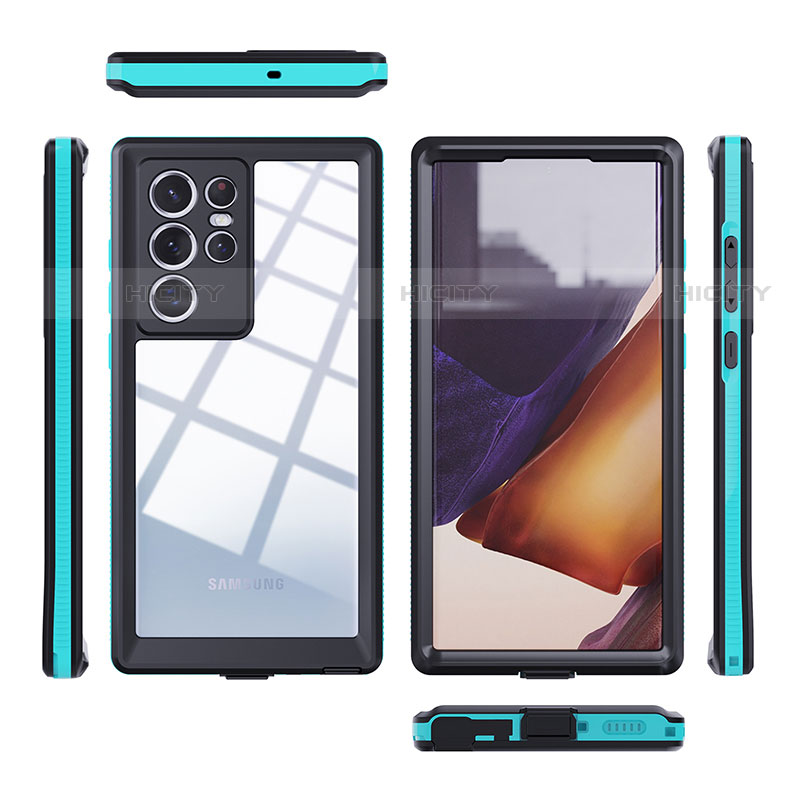 Funda Impermeable Bumper Silicona y Plastico Waterproof Carcasa 360 Grados para Samsung Galaxy S21 Ultra 5G