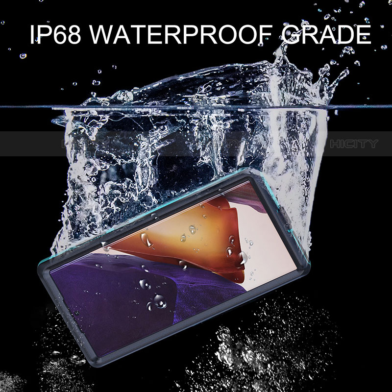 Funda Impermeable Bumper Silicona y Plastico Waterproof Carcasa 360 Grados para Samsung Galaxy S21 Ultra 5G