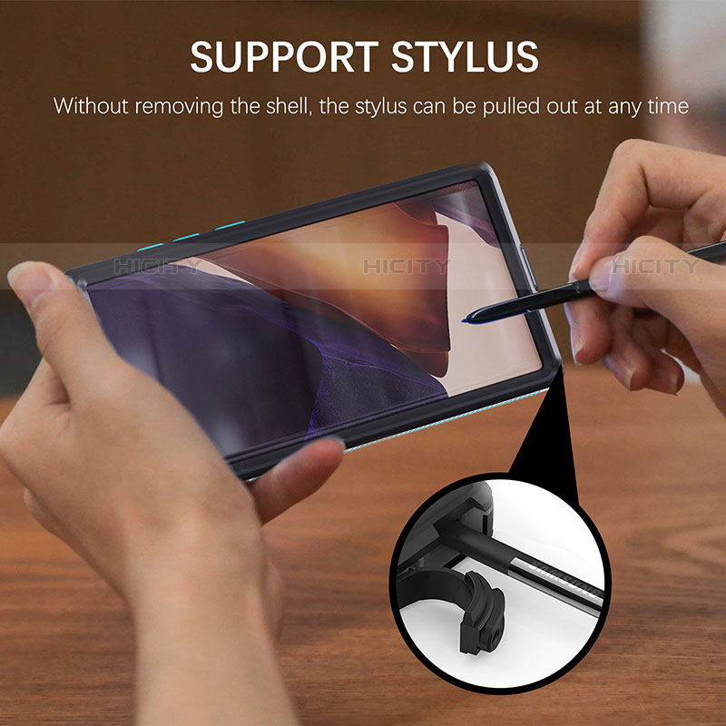 Funda Impermeable Bumper Silicona y Plastico Waterproof Carcasa 360 Grados para Samsung Galaxy S23 Ultra 5G