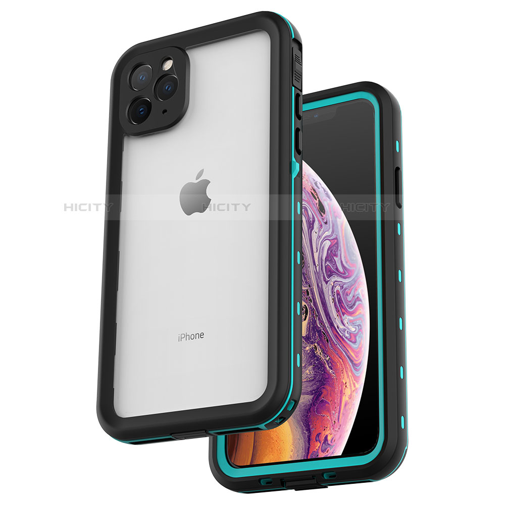 Funda Impermeable Bumper Silicona y Plastico Waterproof Carcasa 360 Grados W04 para Apple iPhone 11 Pro Max