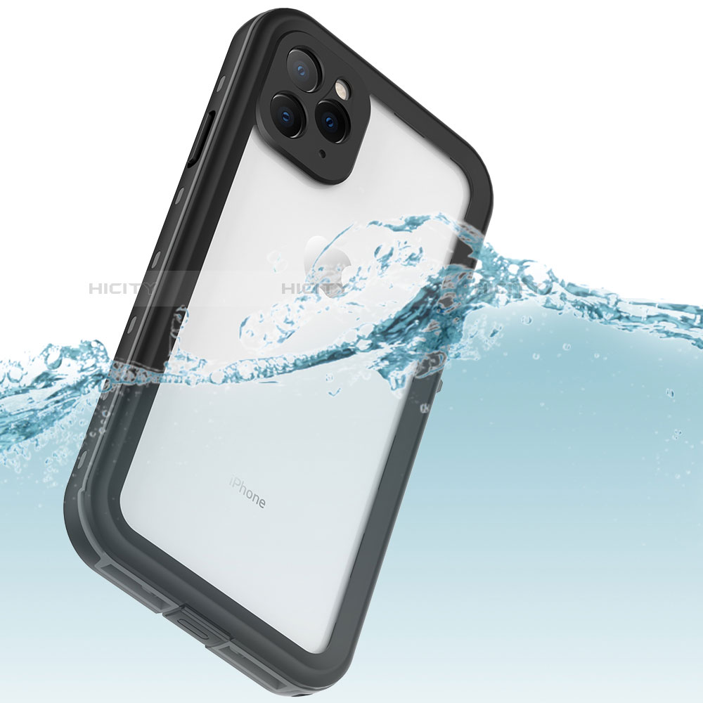 Funda Impermeable Bumper Silicona y Plastico Waterproof Carcasa 360 Grados W04 para Apple iPhone 11 Pro Max