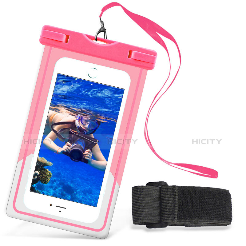 Funda Impermeable y Sumergible Universal W03 Rosa