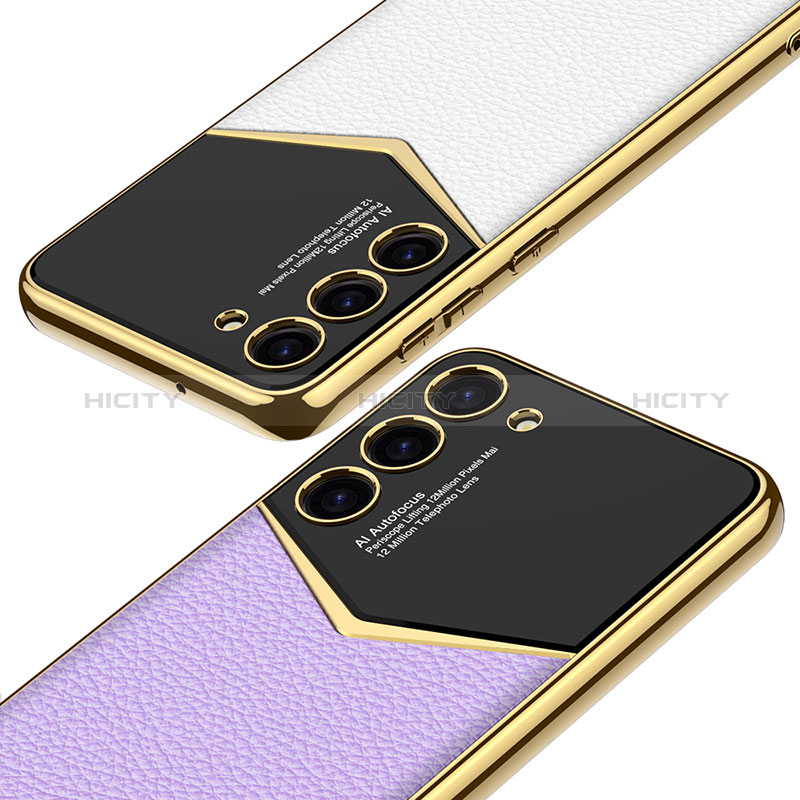 Funda Lujo Cuero Carcasa AC4 para Samsung Galaxy S22 5G