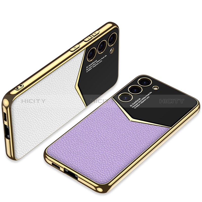 Funda Lujo Cuero Carcasa AC4 para Samsung Galaxy S23 Plus 5G