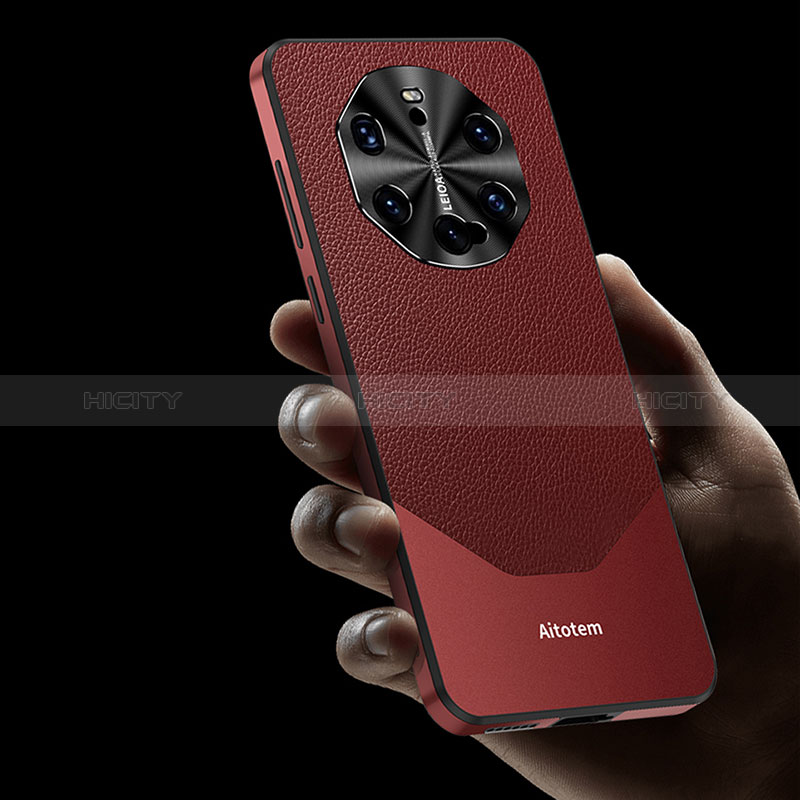 Funda Lujo Cuero Carcasa AT1 para Huawei Mate 40 RS