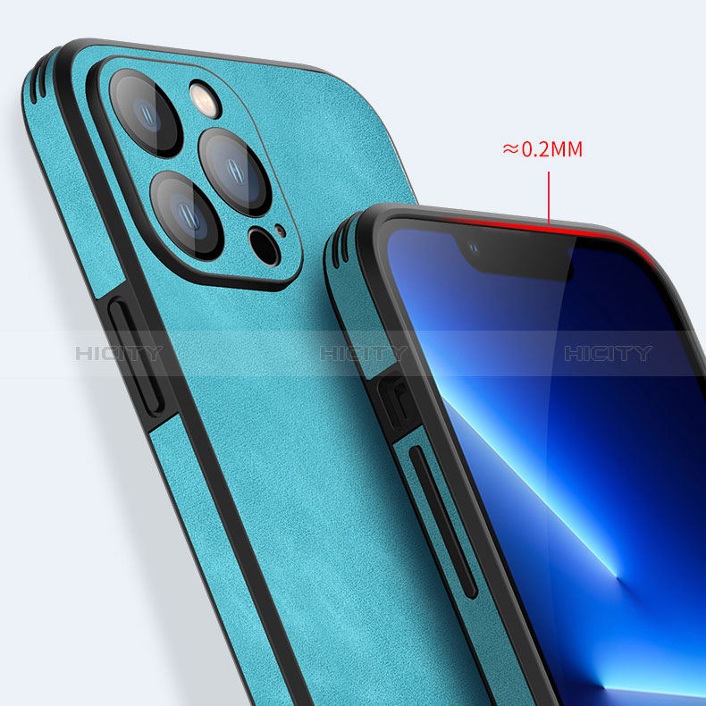 Funda Lujo Cuero Carcasa AT3 para Apple iPhone 13 Pro Max