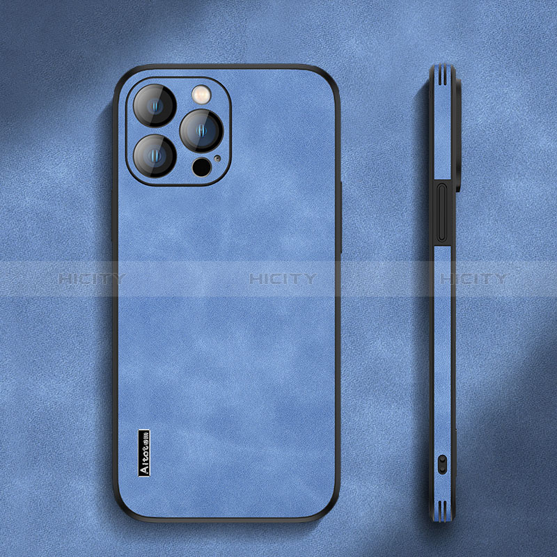 Funda Lujo Cuero Carcasa AT3 para Apple iPhone 13 Pro Max