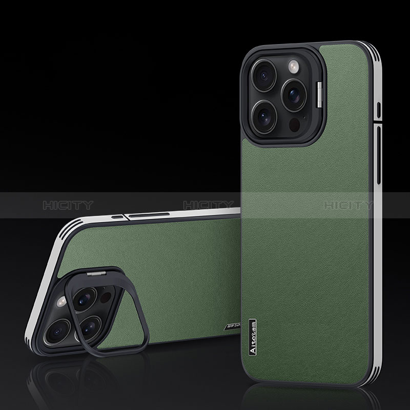 Funda Lujo Cuero Carcasa AT5 para Apple iPhone 14 Pro