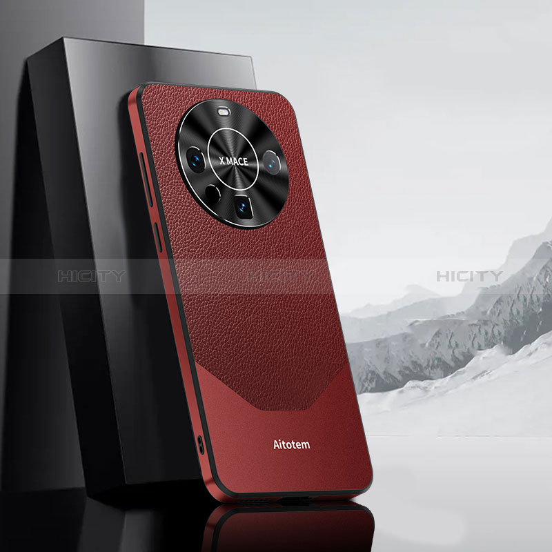 Funda Lujo Cuero Carcasa AT6 para Huawei Mate 60 Pro