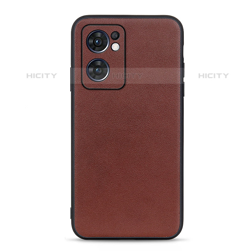 Funda Lujo Cuero Carcasa B01H para Oppo Reno7 5G