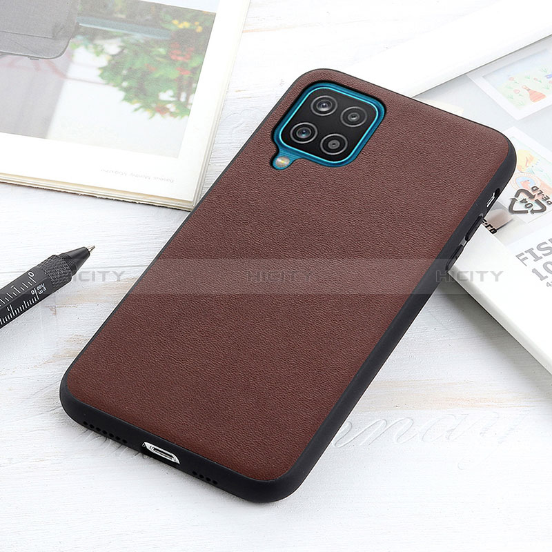 Funda Lujo Cuero Carcasa B01H para Samsung Galaxy A12 Nacho