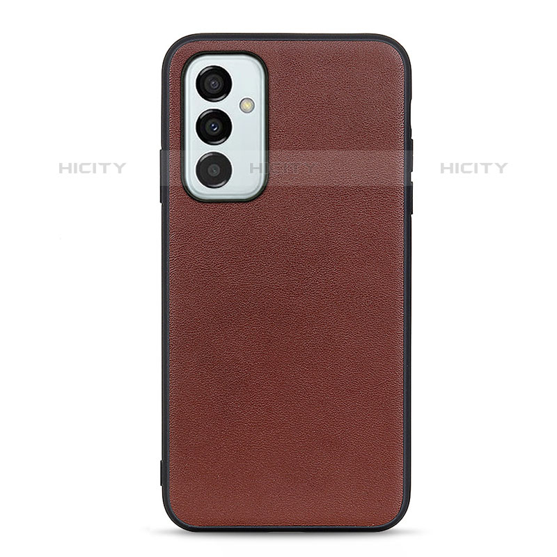 Funda Lujo Cuero Carcasa B01H para Samsung Galaxy M23 5G Marron