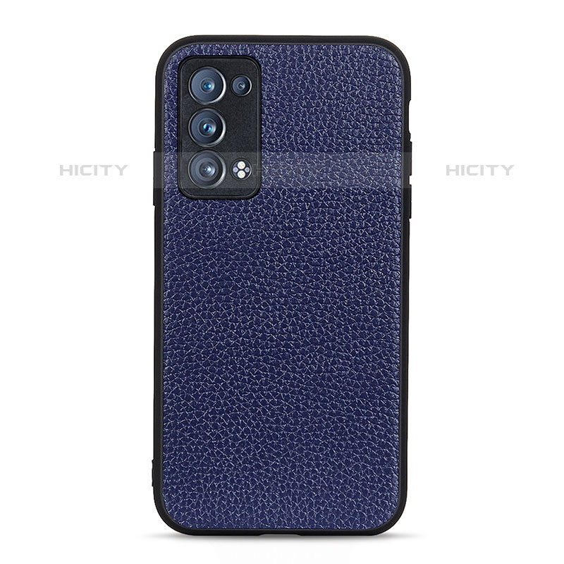 Funda Lujo Cuero Carcasa B02H para Oppo Reno6 Pro+ Plus 5G