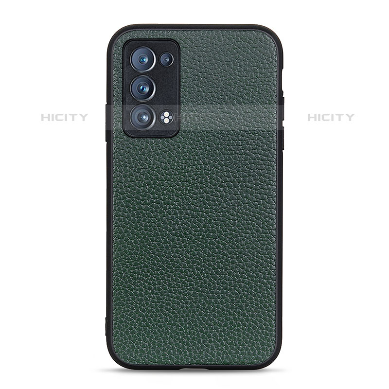 Funda Lujo Cuero Carcasa B02H para Oppo Reno6 Pro+ Plus 5G