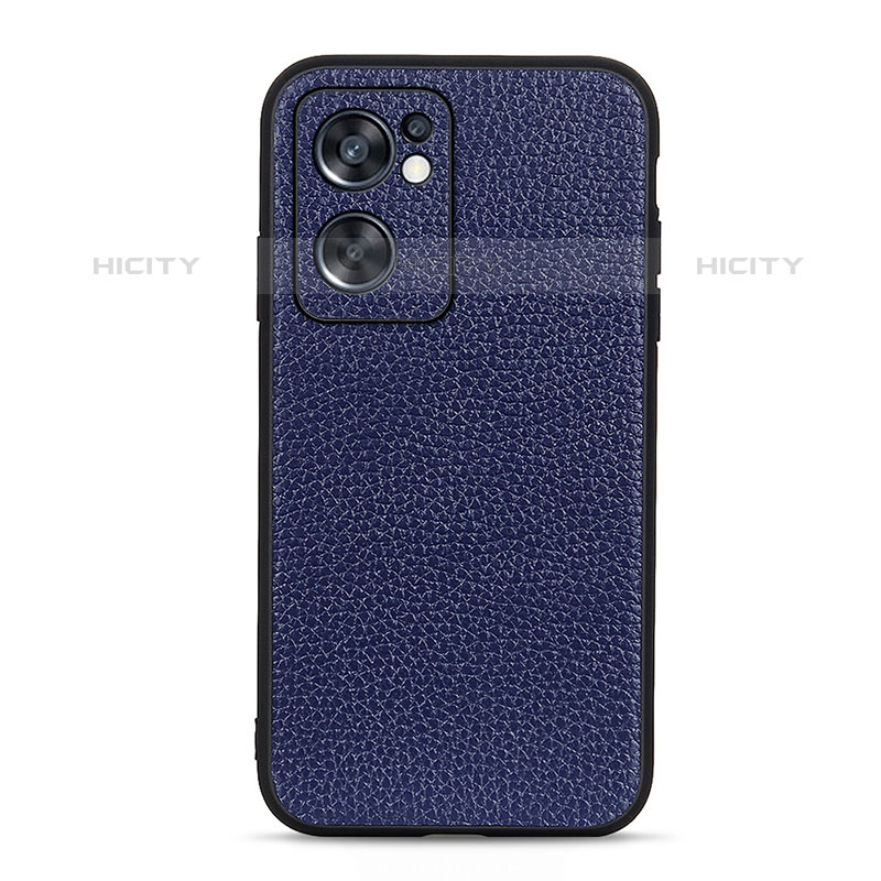 Funda Lujo Cuero Carcasa B02H para Oppo Reno7 SE 5G