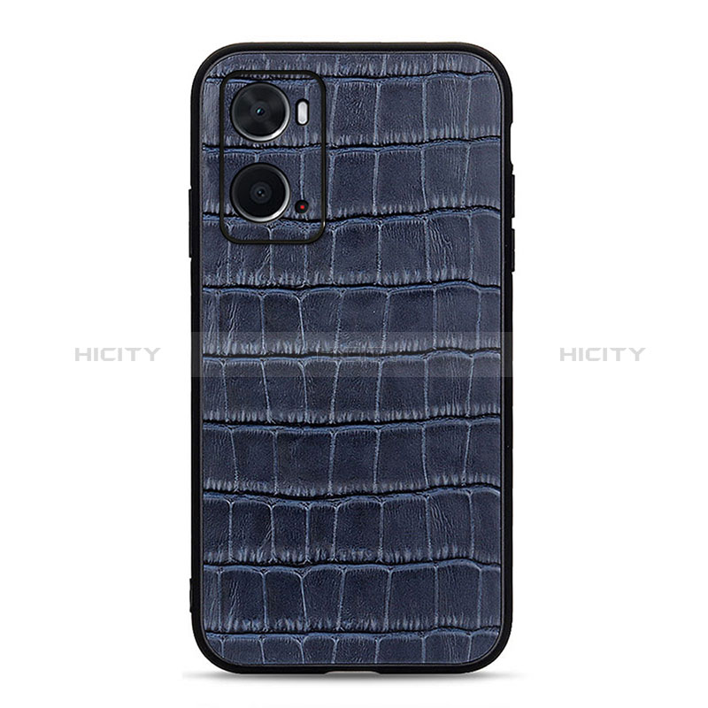 Funda Lujo Cuero Carcasa B04H para Oppo A76