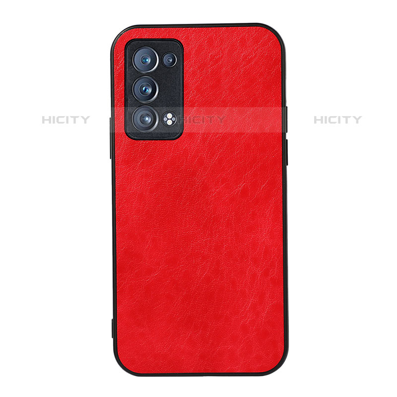 Funda Lujo Cuero Carcasa B05H para Oppo Reno6 Pro 5G