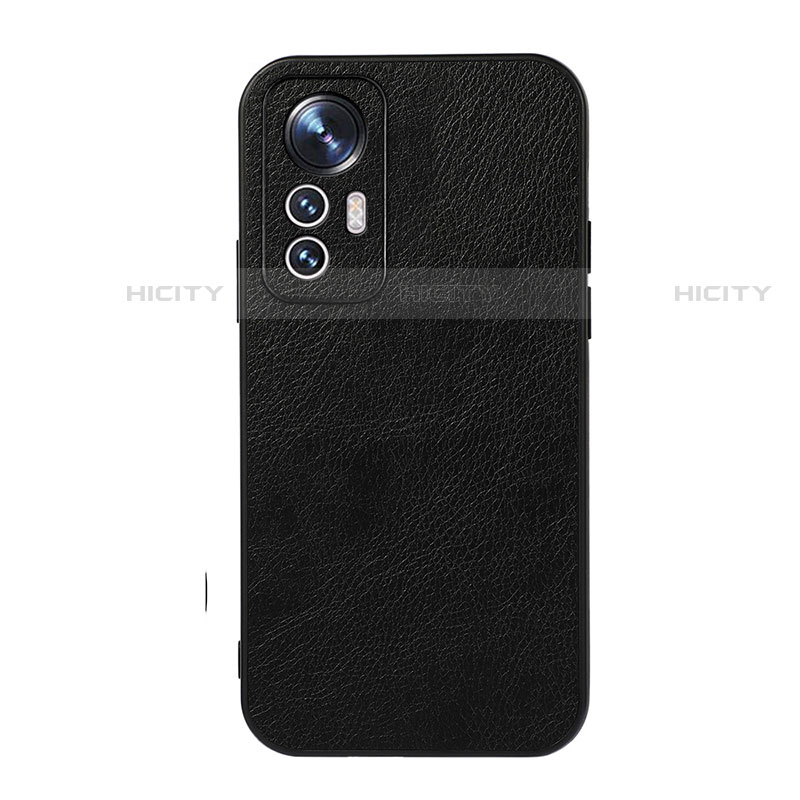 Funda Lujo Cuero Carcasa B06H para Xiaomi Mi 12S Pro 5G Negro