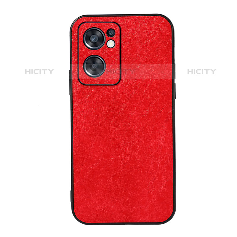 Funda Lujo Cuero Carcasa B07H para Oppo Reno7 SE 5G