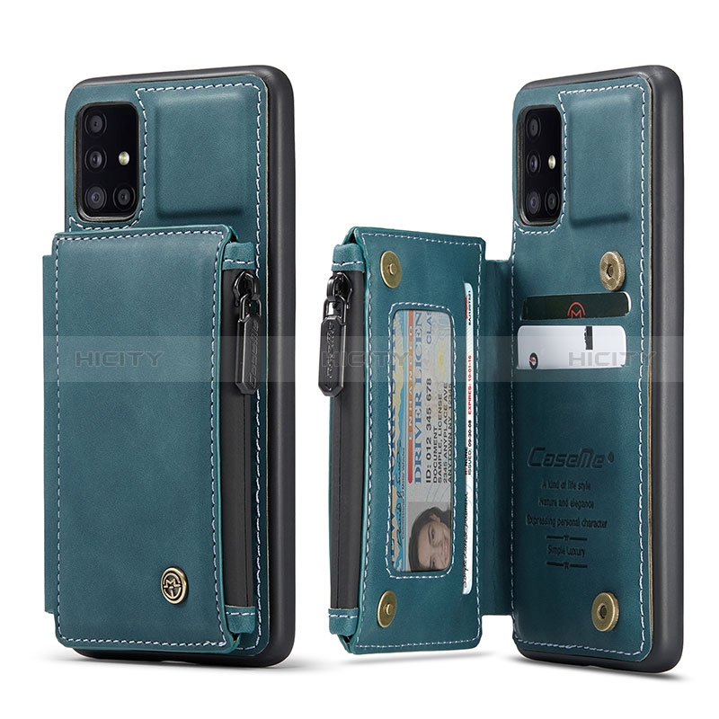 Funda Lujo Cuero Carcasa C01S para Samsung Galaxy A51 4G