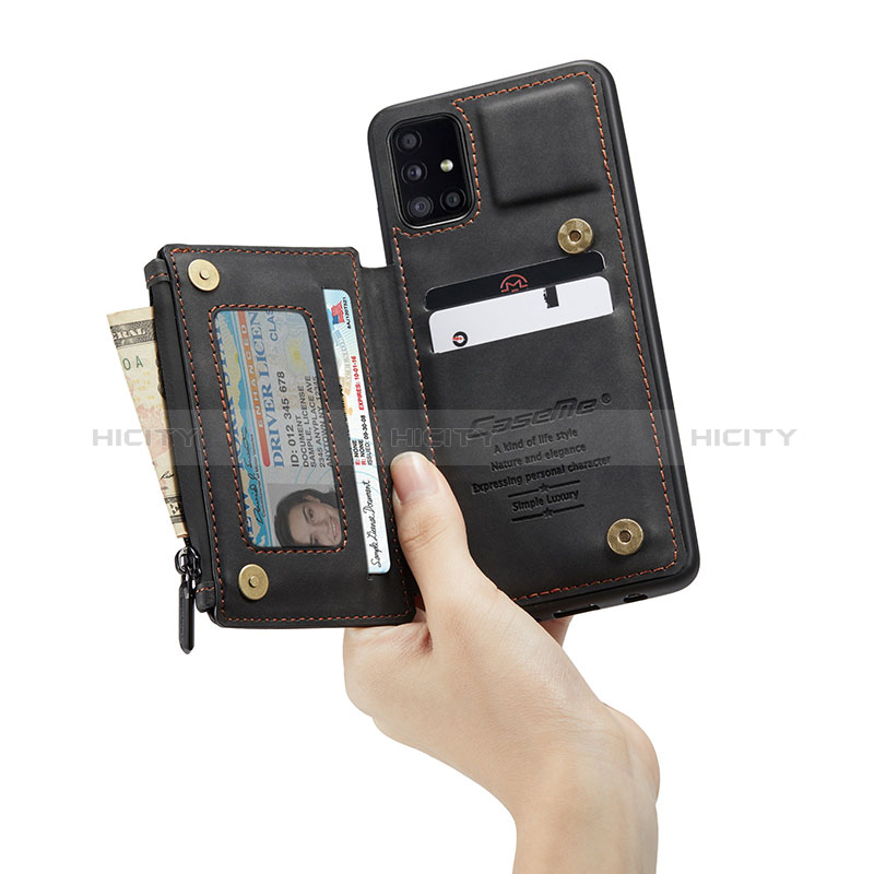 Funda Lujo Cuero Carcasa C01S para Samsung Galaxy A51 5G