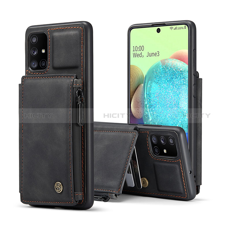 Funda Lujo Cuero Carcasa C01S para Samsung Galaxy A71 5G