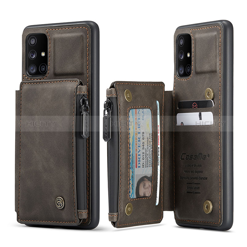 Funda Lujo Cuero Carcasa C01S para Samsung Galaxy A71 5G