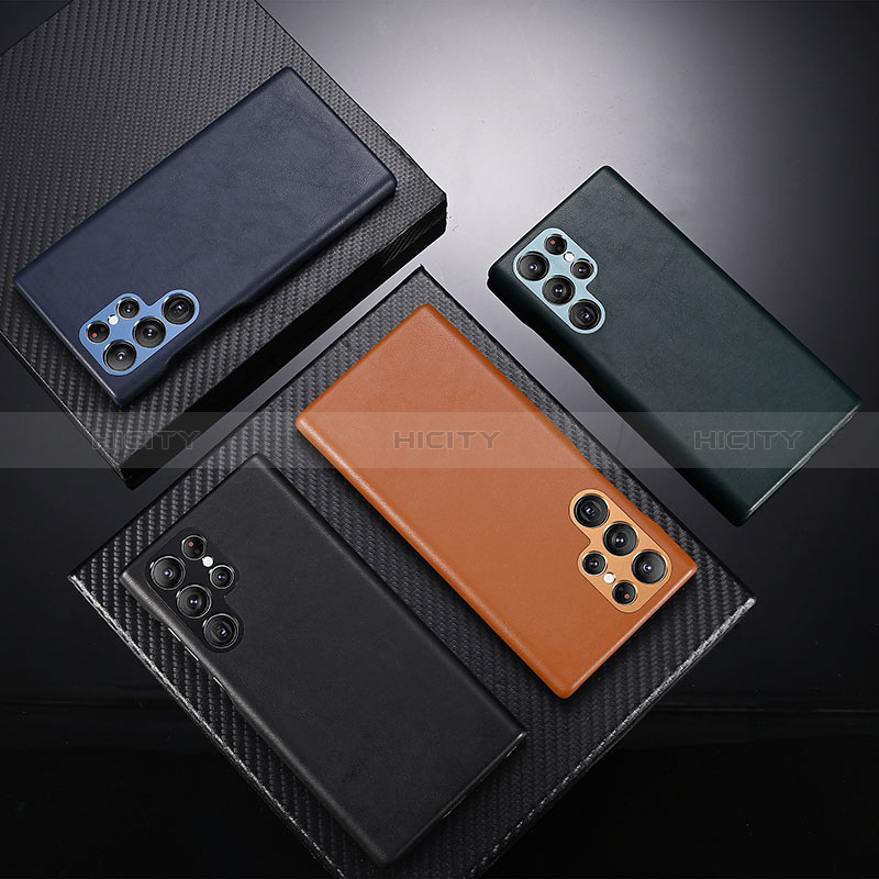 Funda Lujo Cuero Carcasa C06 para Samsung Galaxy S24 Ultra 5G