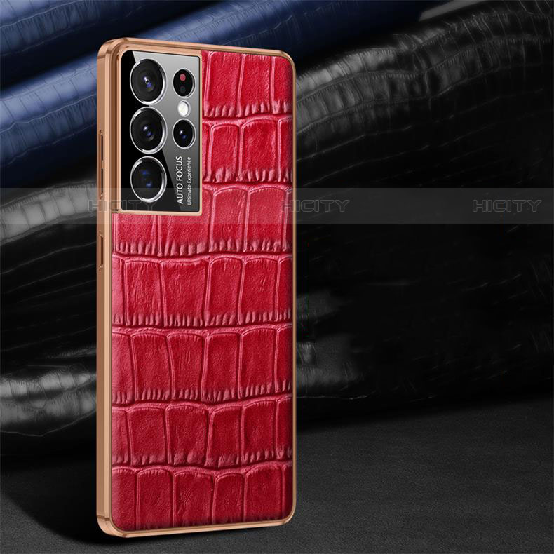 Funda Lujo Cuero Carcasa C09 para Samsung Galaxy S23 Ultra 5G