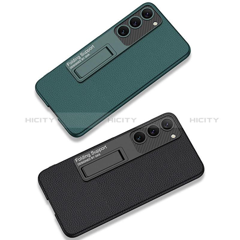 Funda Lujo Cuero Carcasa con Soporte AC1 para Samsung Galaxy S21 Plus 5G