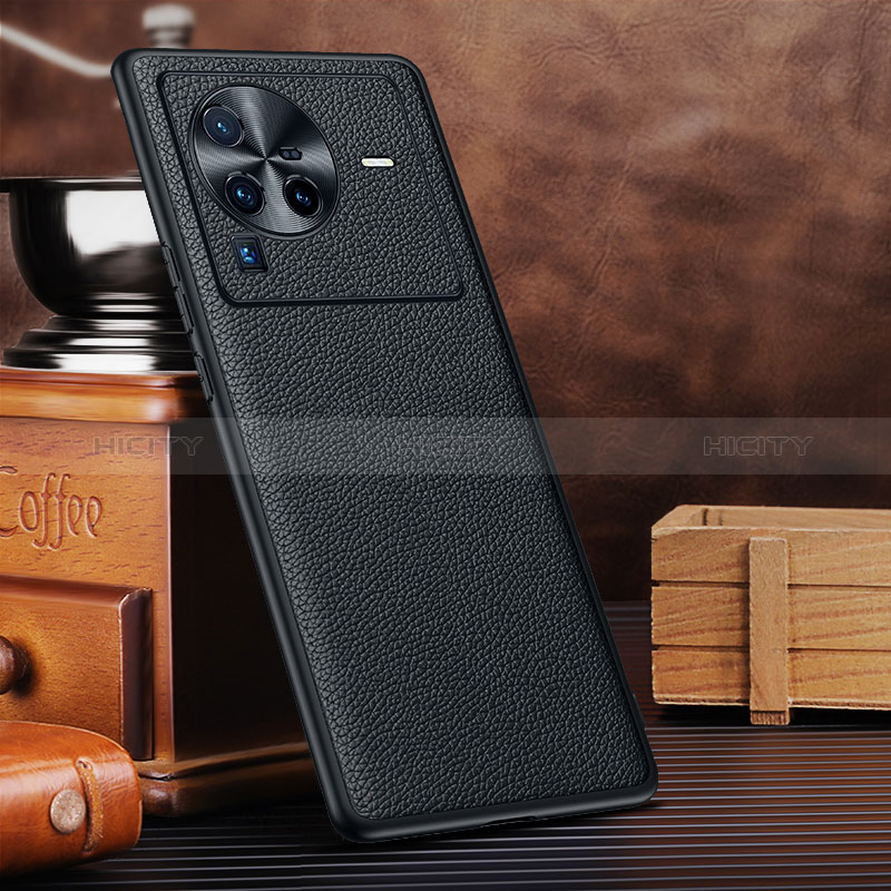 Funda Lujo Cuero Carcasa DL1 para Vivo X80 Pro 5G