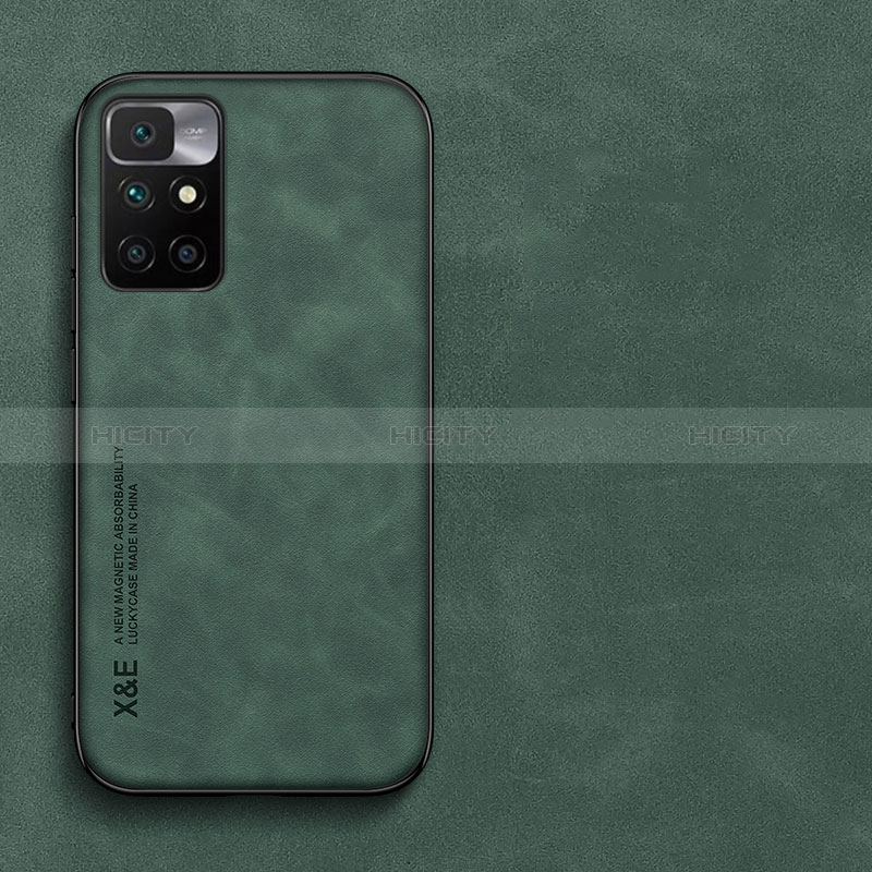 Funda Lujo Cuero Carcasa DY1 para Xiaomi Redmi 10 Prime (2022) Verde