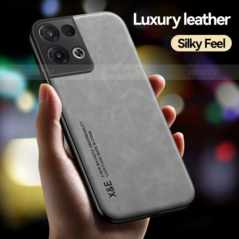 Funda Lujo Cuero Carcasa DY2 para Oppo Reno8 5G