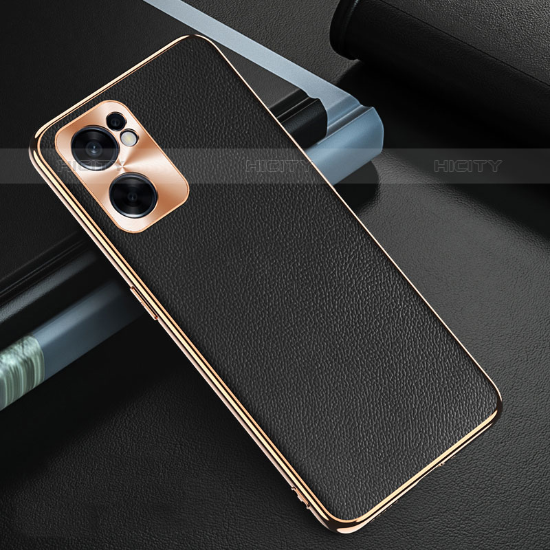 Funda Lujo Cuero Carcasa GS1 para Oppo Reno7 SE 5G