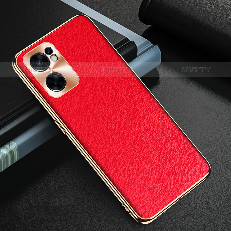 Funda Lujo Cuero Carcasa GS1 para Oppo Reno7 SE 5G