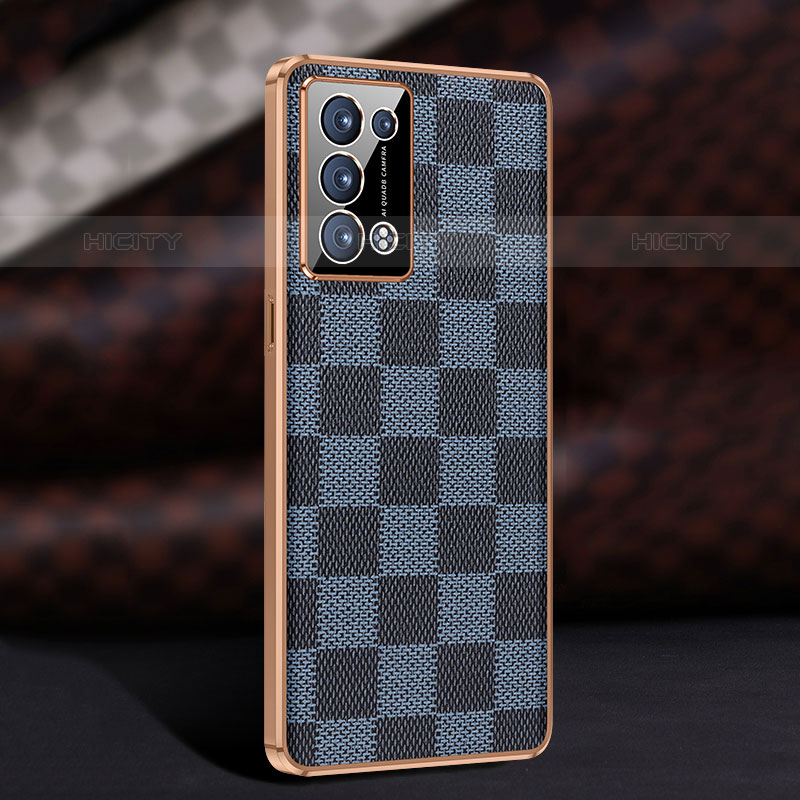 Funda Lujo Cuero Carcasa JB1 para Oppo Reno6 Pro+ Plus 5G