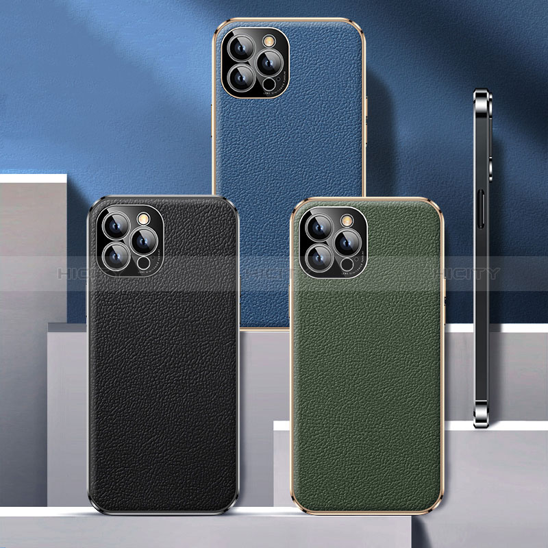 Funda Lujo Cuero Carcasa JB2 para Apple iPhone 15 Plus