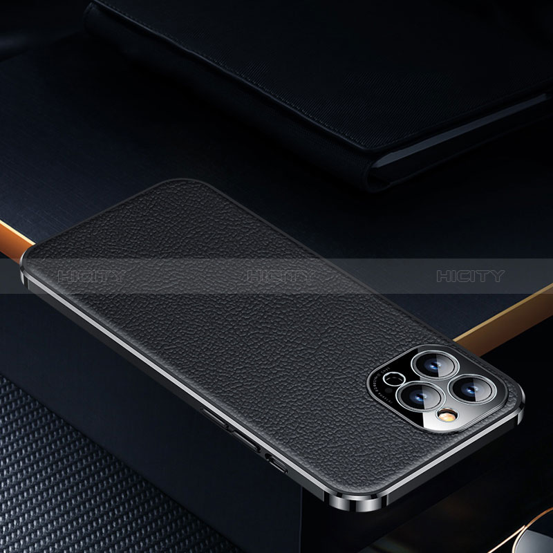 Funda Lujo Cuero Carcasa JB2 para Apple iPhone 15 Plus