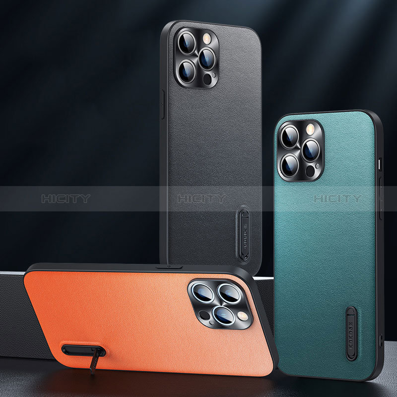 Funda Lujo Cuero Carcasa JB3 para Apple iPhone 13 Pro Max