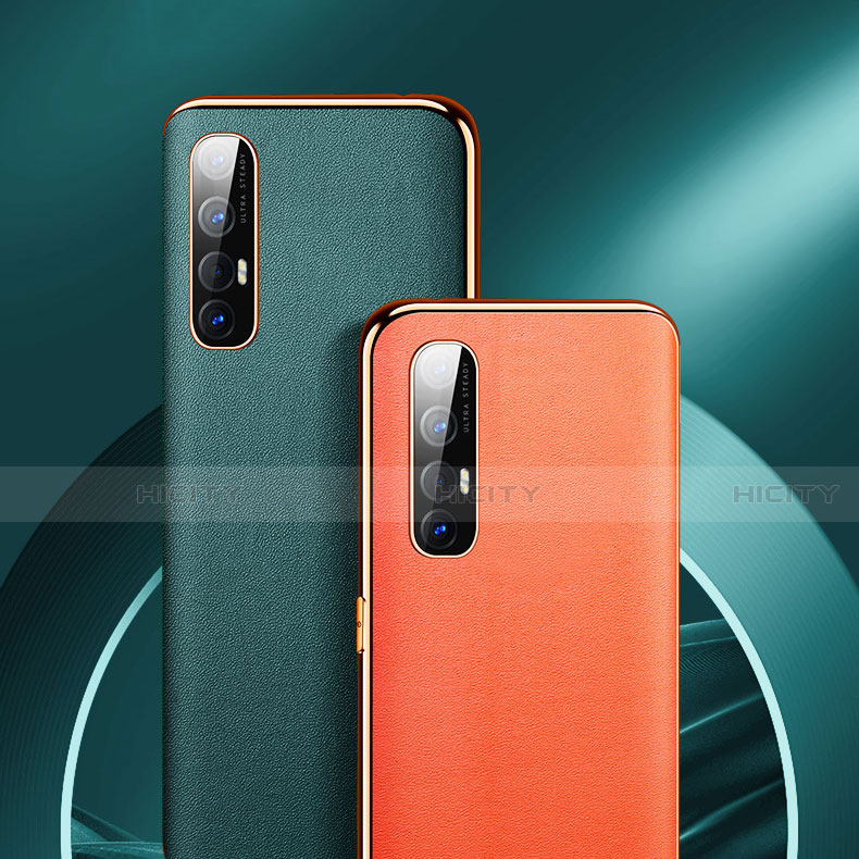 Funda Lujo Cuero Carcasa L01 para Oppo Find X2 Neo