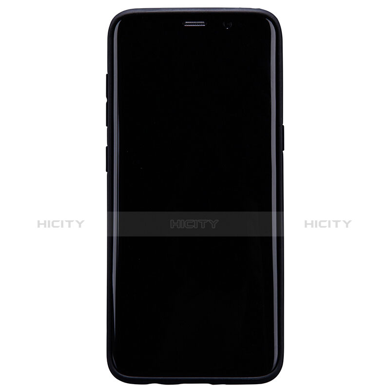 Funda Lujo Cuero Carcasa L01 para Samsung Galaxy S8 Negro