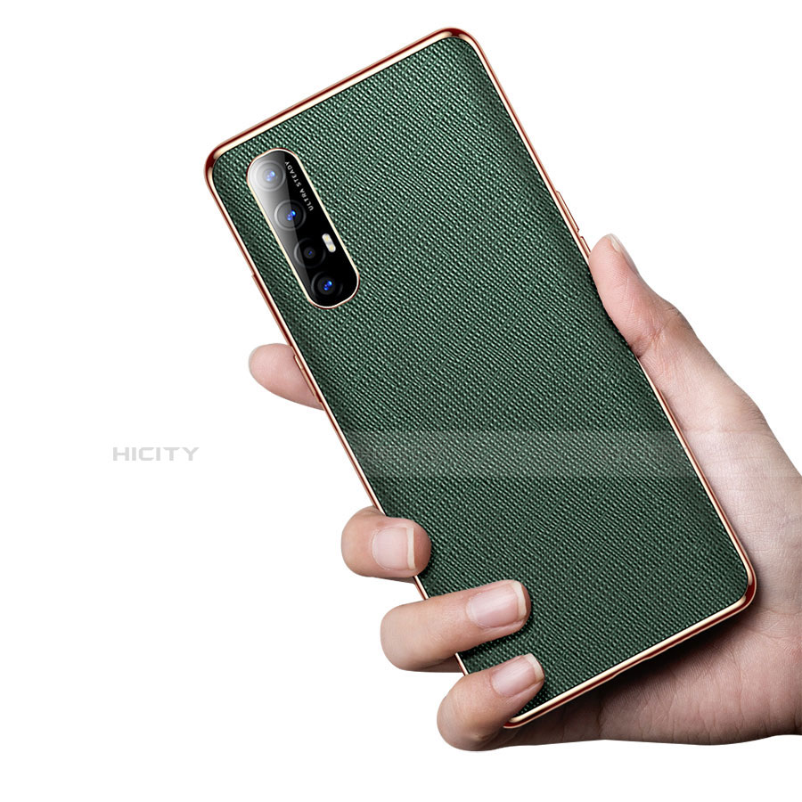 Funda Lujo Cuero Carcasa L02 para Oppo Find X2 Neo